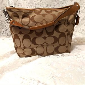 Coach monogram purse